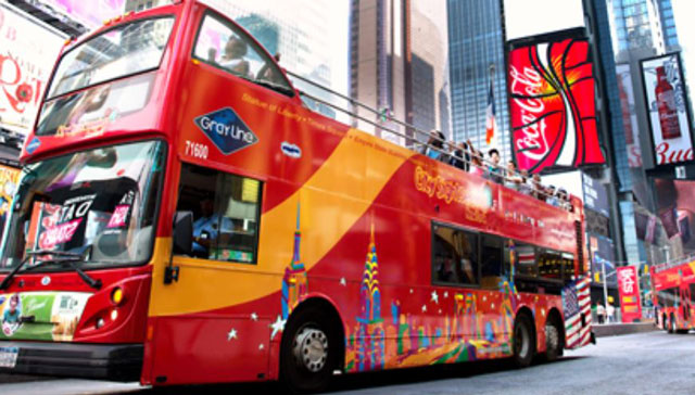 Автобусы Hop-On Hop-Off в Нью-Йорке